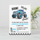 Search for monster jam invitations For kids