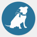 Search for pitbull dog stickers Blue