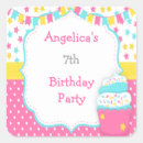 Search for cup cakes stickers Birthday