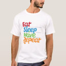 Search for eat sleep tshirts Design