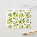 Search for squeeze postcards Watercolor lemon