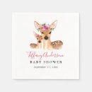 Search for deer napkins Watercolor