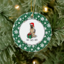 Search for german shepherd christmas tree decorations Santa