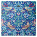 Search for blue floral pattern tiles Garden