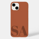 Search for terracotta iphone cases Initials
