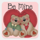 Search for be mine valentine stickers Red