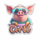 Search for swine stickers Pig