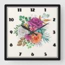 Search for orange clocks Watercolor