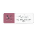 Search for newly weds return address labels Mr and mrs