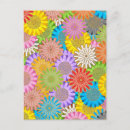 Search for hippy pattern postcards Flower