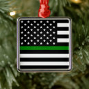 Search for veterans christmas tree decorations Thin green line
