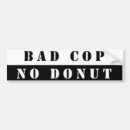 Search for donut bumper stickers Cop