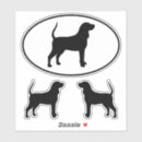 Search for hunting dog bumper stickers Coonhound