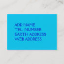 Search for teal business cards Blue