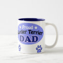 Search for border terrier mugs Dad
