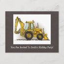 Search for backhoe invitations Boys
