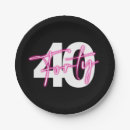 Search for 40th birthday plates Over the hill