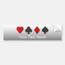 Search for diamond shape bumper stickers Spades