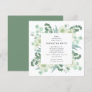 Search for foliage bridal shower invitations Summer