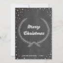 Search for chalkboard christmas cards Rustic