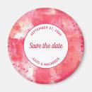 Search for abstract paint wedding save the dates Pink