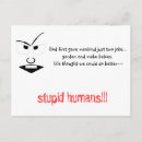 Search for stupid postcards Joke