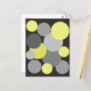 Search for yellow and grey postcards Circles