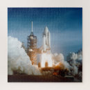 Search for space shuttle launch First