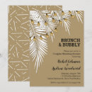Search for palm tree bridal shower invitations Elegant