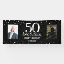 Search for fabulous 50 birthday party banners Stylish