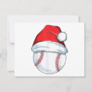 Search for santa baseball christmas cards Boys