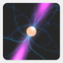 Search for pulsars stickers Concept
