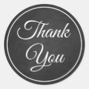 Search for chalkboard thank you stickers Vintage