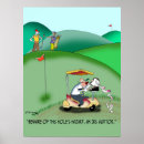 Search for cartoon golf posters Humour