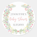 Search for little girl stickers Baby girl shower