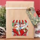 Search for vintage snowman stickers Retro