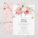 Search for 4x6 floral bridal shower invitations Simple