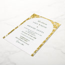 Search for gold foiled wedding invitations Sophisticated