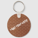 Search for brick round key rings Brown