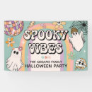 Search for halloween party banners Cute ghost party