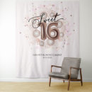 Search for rose gold sweet 16 backdrops Sweet sixteen reception