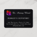 Search for herbalist business cards Minimalist