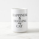 Search for cat humor mugs White