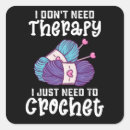 Search for crochet stickers Humour