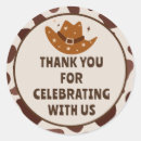 Search for cowboy birthday stickers Thank you