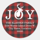 Search for buffalo plaid address stickers Lumberjack