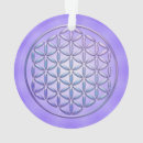 Search for violet flower christmas tree decorations Lotus