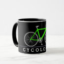 Search for green bicycle mugs Cycling