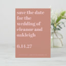 Search for blush wedding save the dates Minimalist
