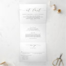 Search for trifold wedding invitations Rsvp